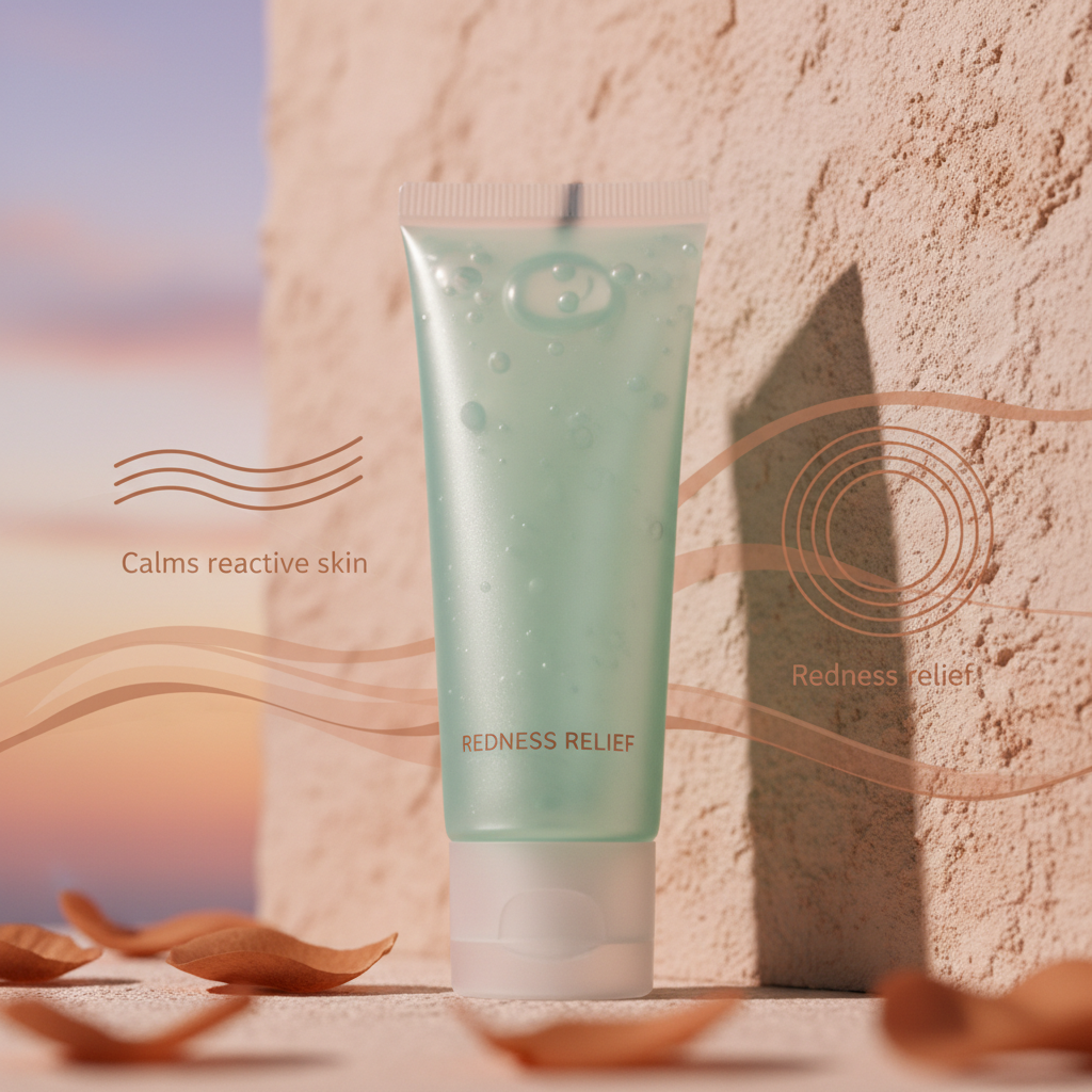 Redness Relief Gel Mask – Blush Stroke